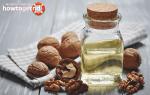Olej z vlašských ořechů - vlastnosti a použití